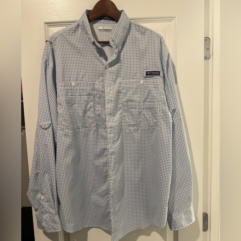 Columbia PFG Button Down